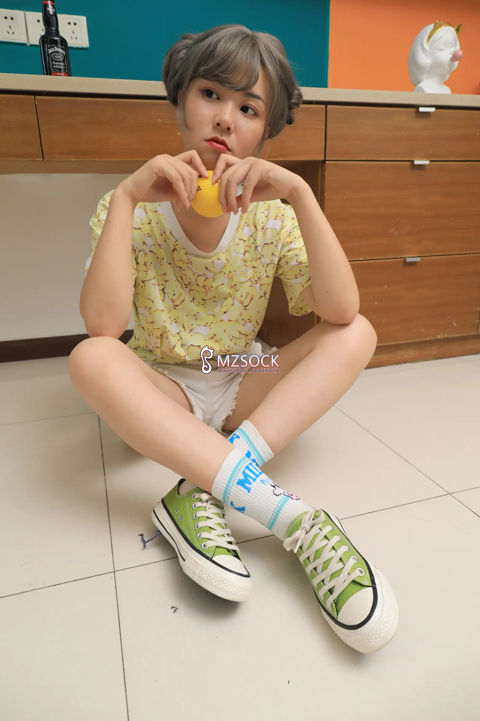 [Mzsock] Love beautiful feet NO.056 Doudou#[74P]-7